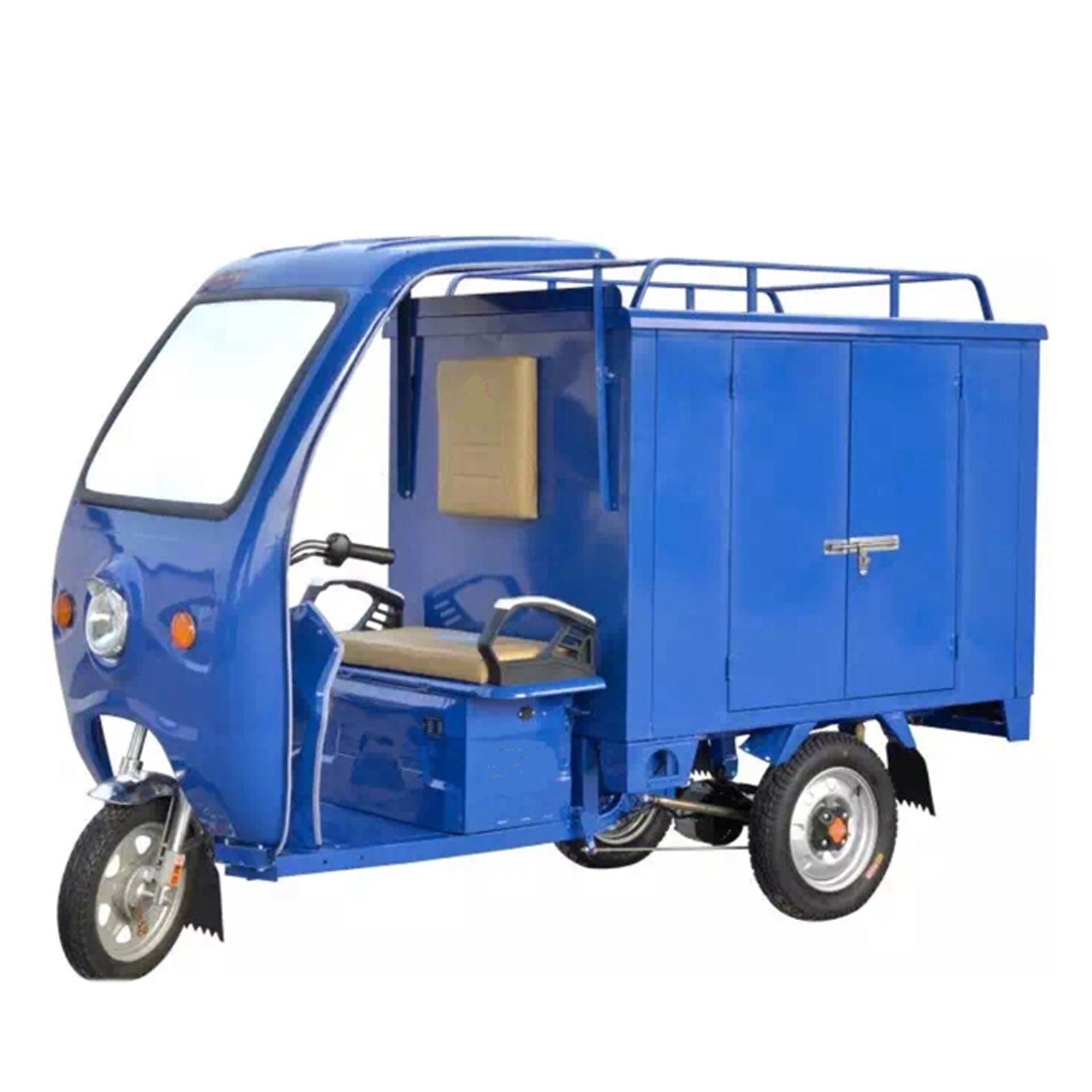 kavaki封闭式爬坡载重快递车三轮车 出口旅游观光电动三轮车-阿里巴巴