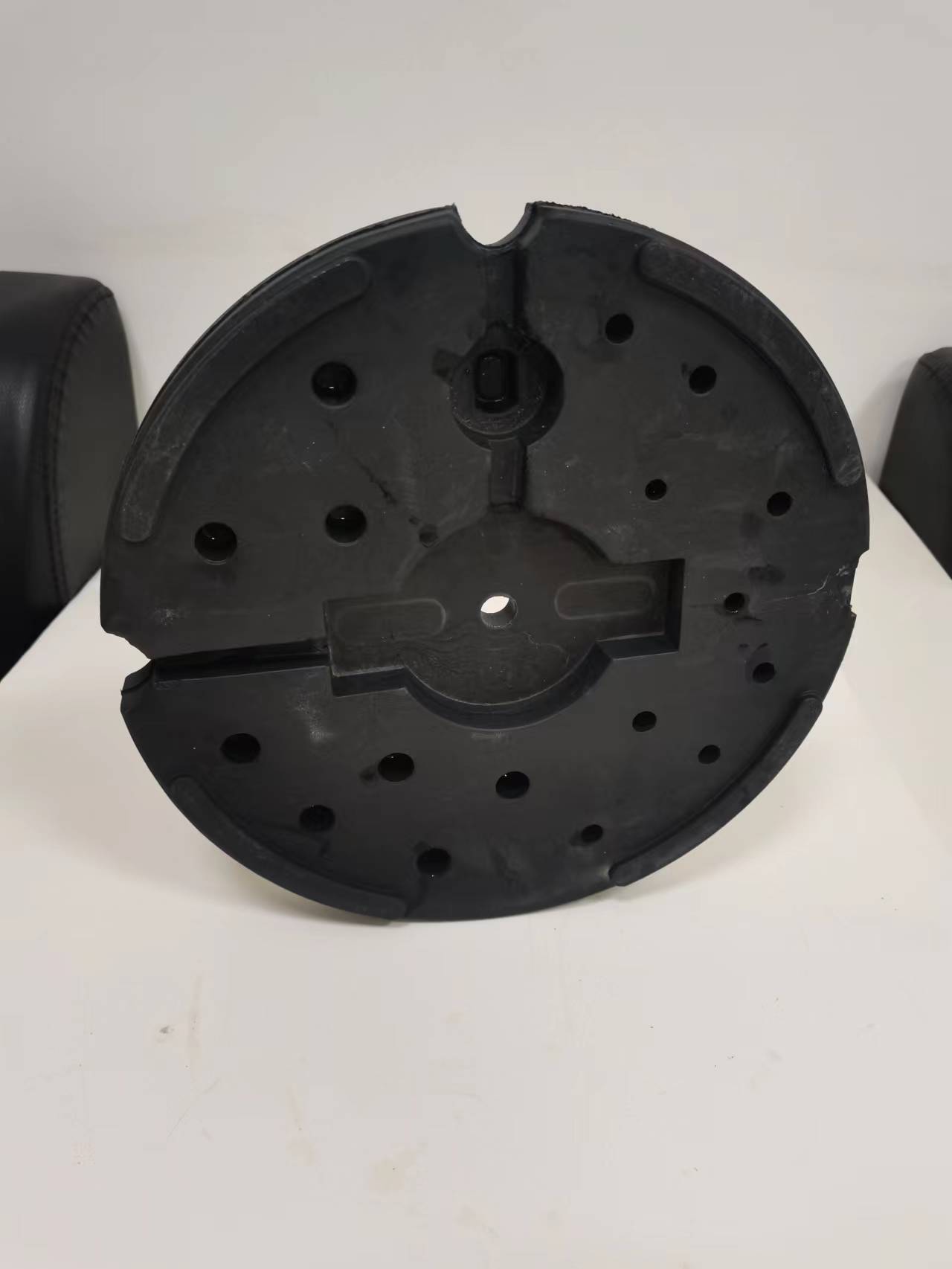 落地音箱配重块水泥混泥土台灯风扇灯饰配重块eva压塑圆形配重块