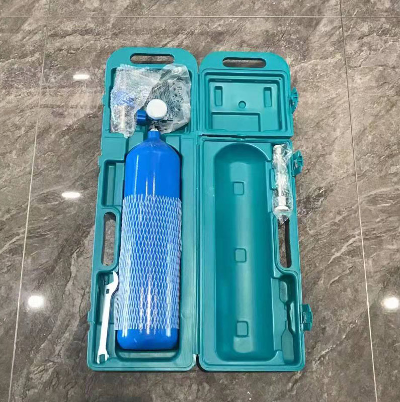 厂家销售2l氧气瓶4l医用氧气瓶套盒氧气瓶装备便携式
