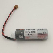 CS1W-BAT01（ER17500V） 3.6V 带插头 适用欧姆龙PLC锂电池