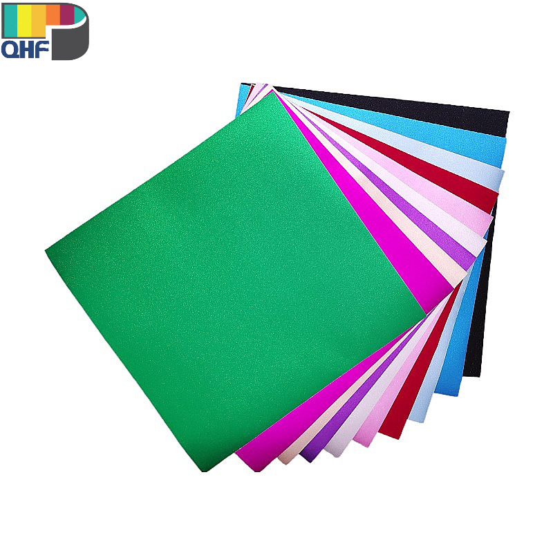 pvc不干胶彩色即时贴刻字贴自粘背胶防水防潮片装墙贴闪点刻字贴