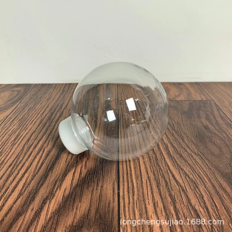 PET Plastic Ball 8cm Star Sky Ball Bounce Ball Bulb Bottle Transparent Blow Molding Ball Flash Fairy Magic Wand Material