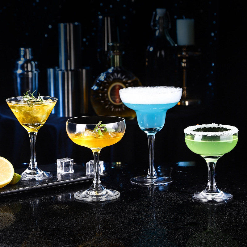 鸡尾酒杯酒吧柯林杯海波果汁饮品杯莫吉托mojito杯调酒杯玻璃水杯
