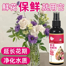 植物鲜花保鲜剂玫瑰百合花通用鲜切花保鲜营养液插花专用养花家用