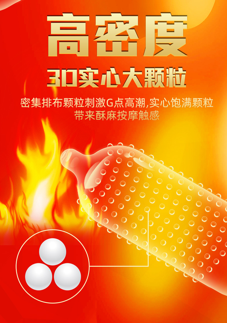 半边天3d大颗粒12只装安全套避孕套酒店用品 成人性用品一件代发
