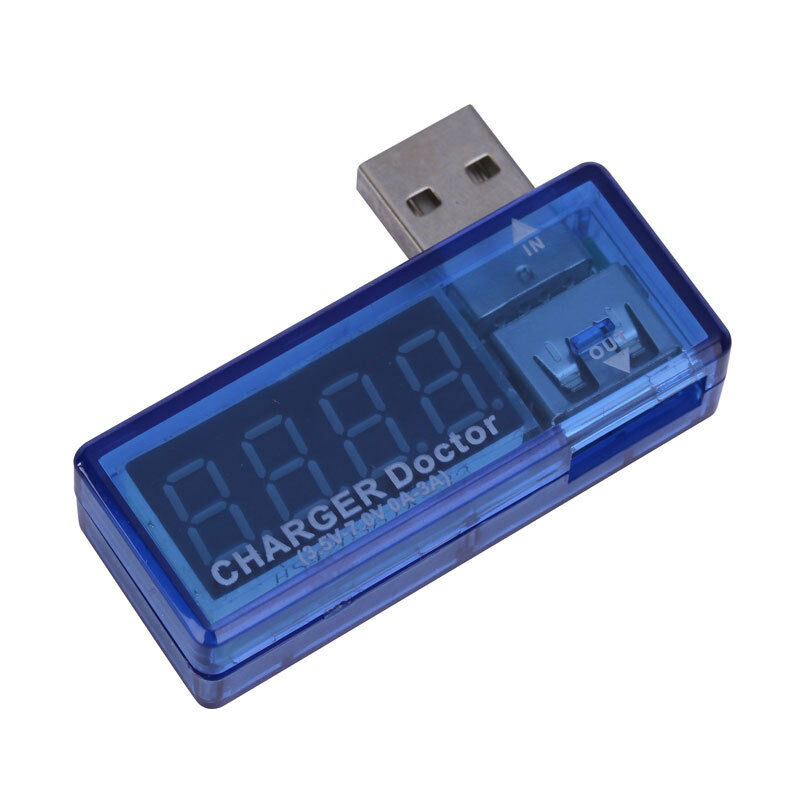 usb电流电压监测仪测试器检测表手机充电移动电源容量测试仪