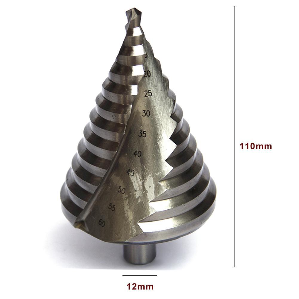 圆锥开孔器阶梯钻头hss 6-60mm钢金属开孔器