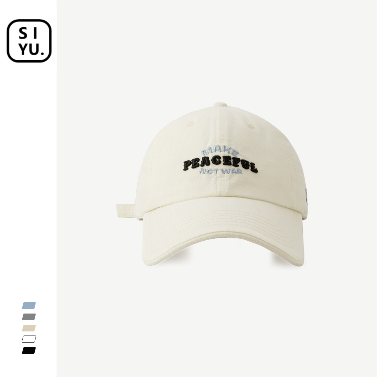 2023 Summer White Peaked Cap Female Ins Korean Style All-Matching Fashion Brand Face Small and Thin Sun-Proof Baseball Cap