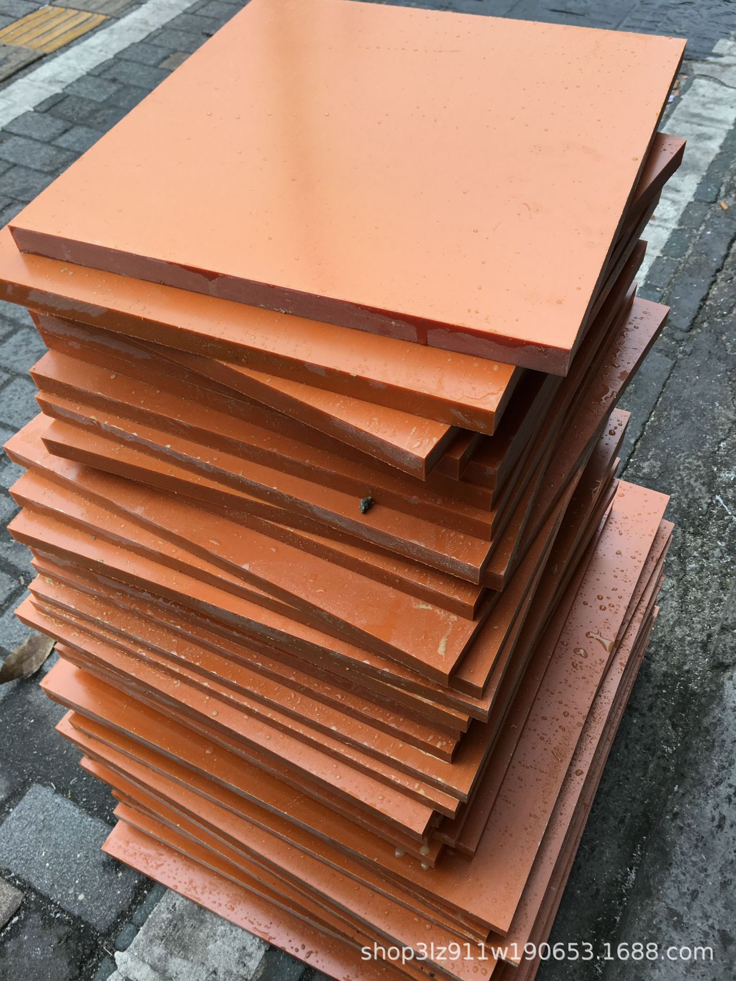 绝缘电木板橘红色雕刻耐高温冷冲板黑防静电工胶木板玻纤板棒零切