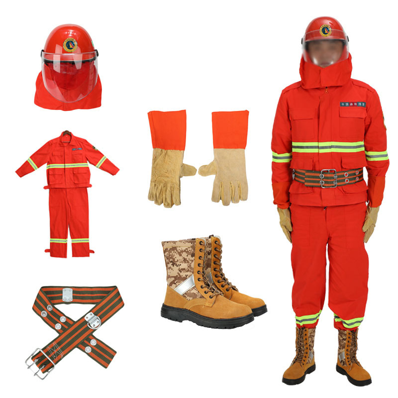森林消防服 阻燃隔热防护扑火服五件套装救灾救援防火服定 制