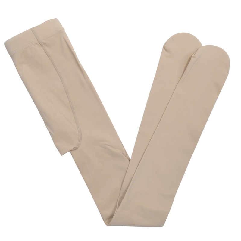 冰蝶滑冰包鞋袜儿童花样滑冰专用连裤袜烫钻厚款滑冰袜bd467