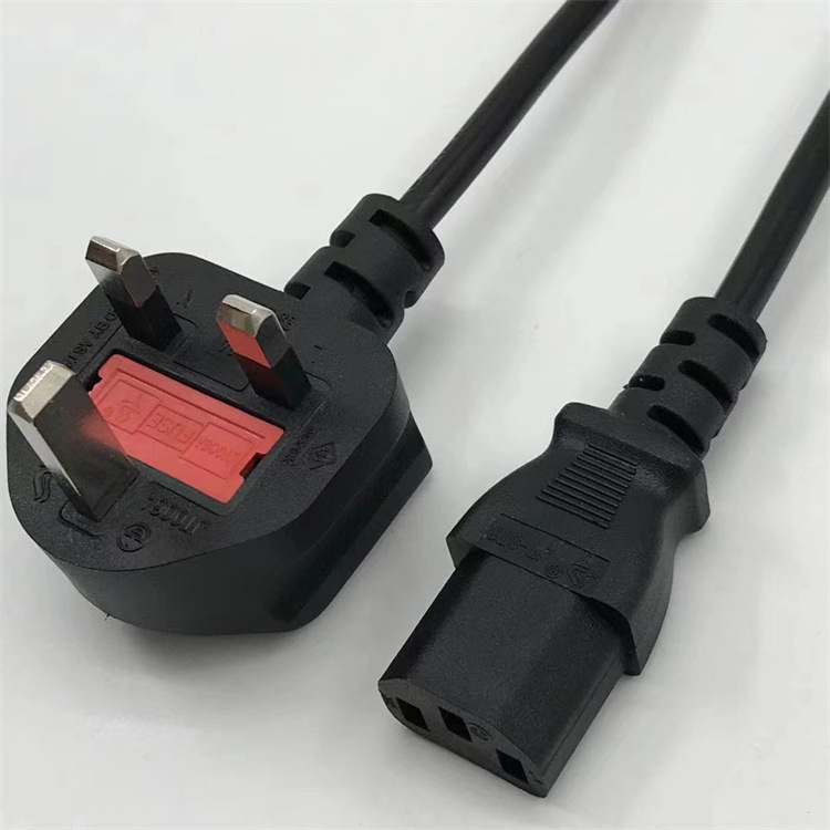 美国电源线 美式/美规2两芯大小片插头电源线 美标极性电源线插头