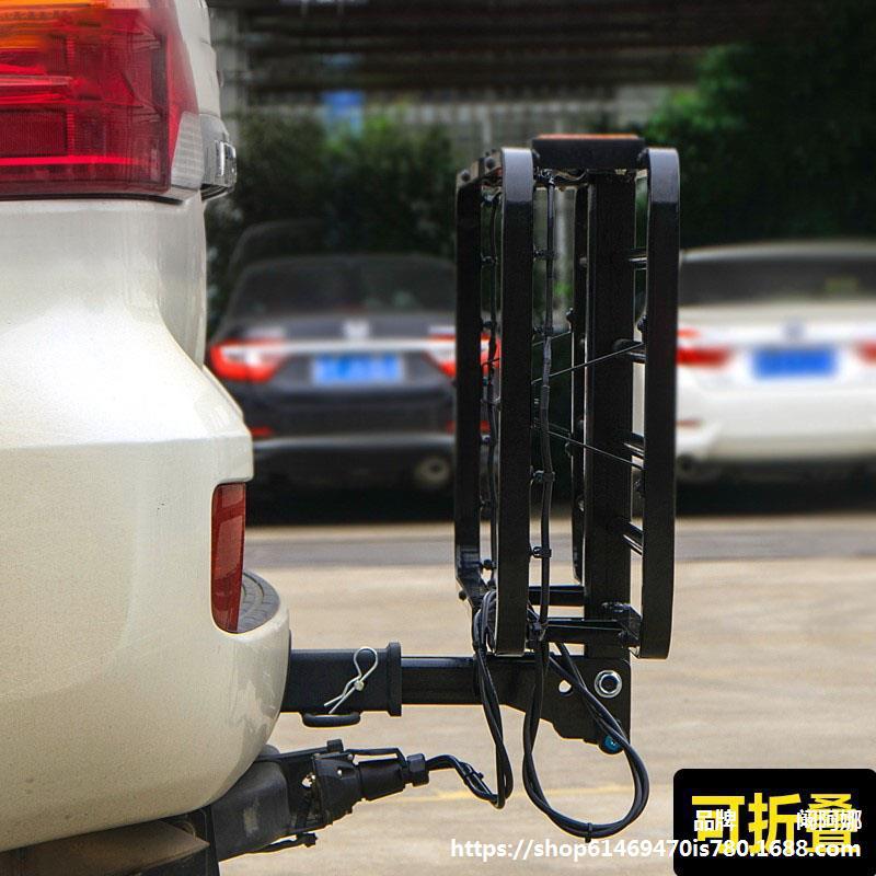 越野suv车方口行李车拖挂行李箱架通用行李架折叠拖架尾箱拖车框
