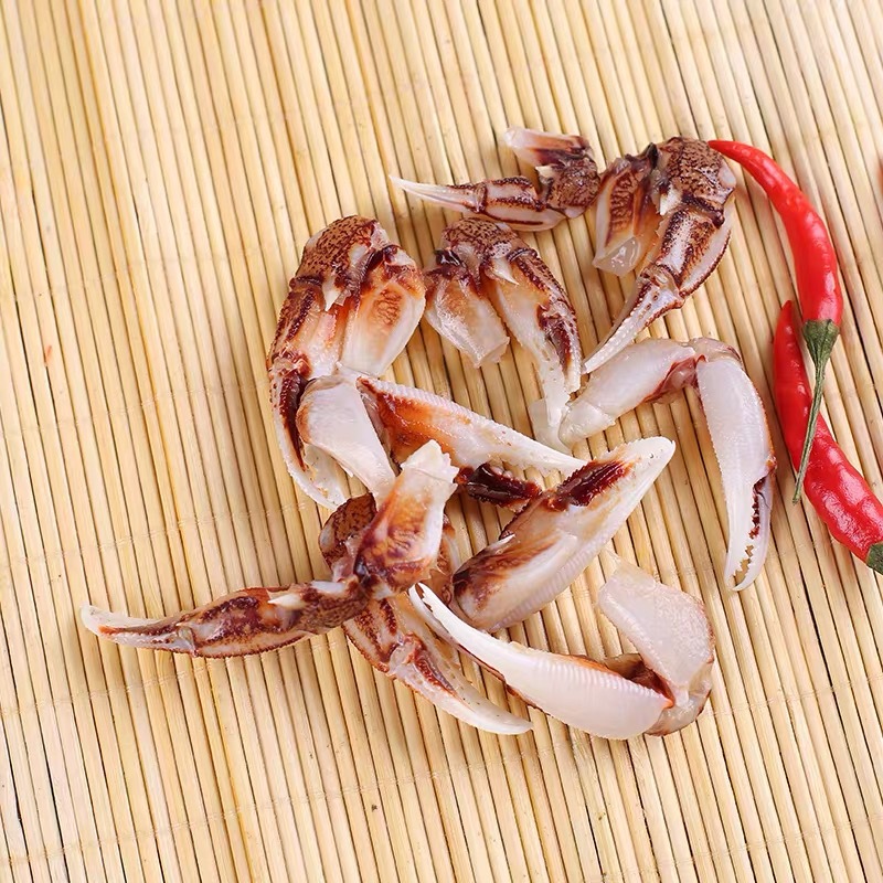 批发供应冷冻花蟹钳 醉蟹钳麻辣蟹脚捞汁海鲜麻辣食材原料供应