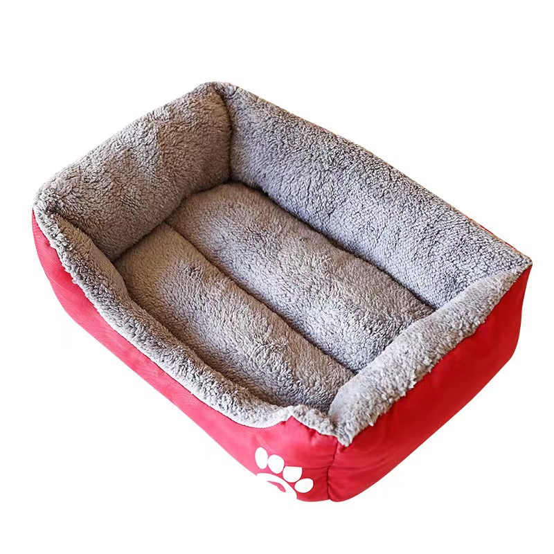 Pet Bed Kennel Four Seasons Universal Large Anti-Tearing Ground Bed Waterproof Bite-Resistant Moisture Proof Pad Dog Mattress