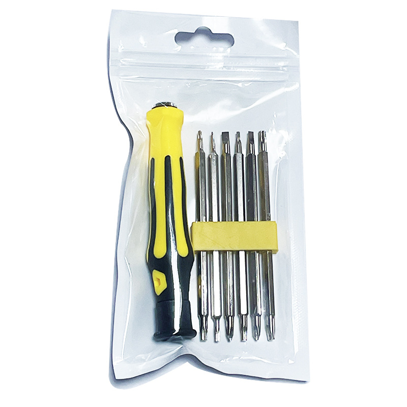 Cross-Shaped Plum Blossom Y-Shaped U-Shaped Mobile Phone Telecommunications Repair 1 Tool Screwdriver 6-in-1 Multi-Purpose Screwdriver Set