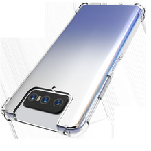 适用华硕Zenfone 7手机壳透明四角防摔Zenfone 11 Ultra/10气囊套