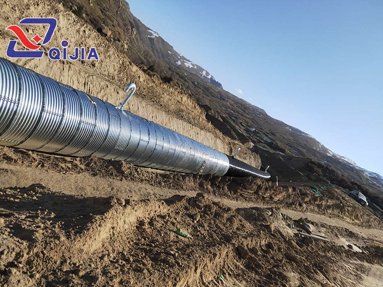 市政排水网用波纹管涵 农业灌溉输送管道用波纹管涵 厂家现货