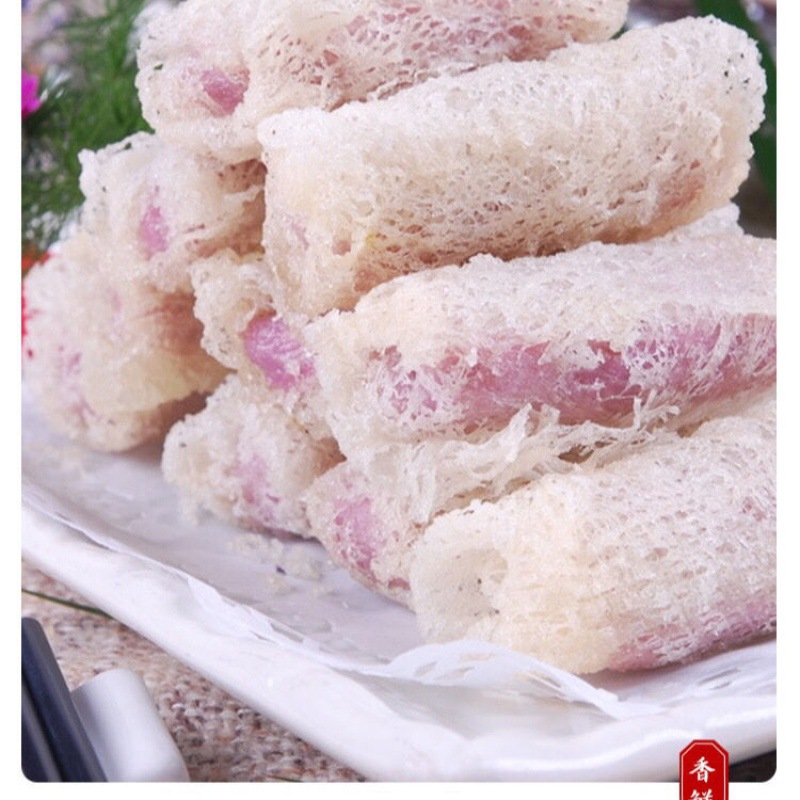 银丝山药卷油炸面点小吃手工糕点点心酒店食材