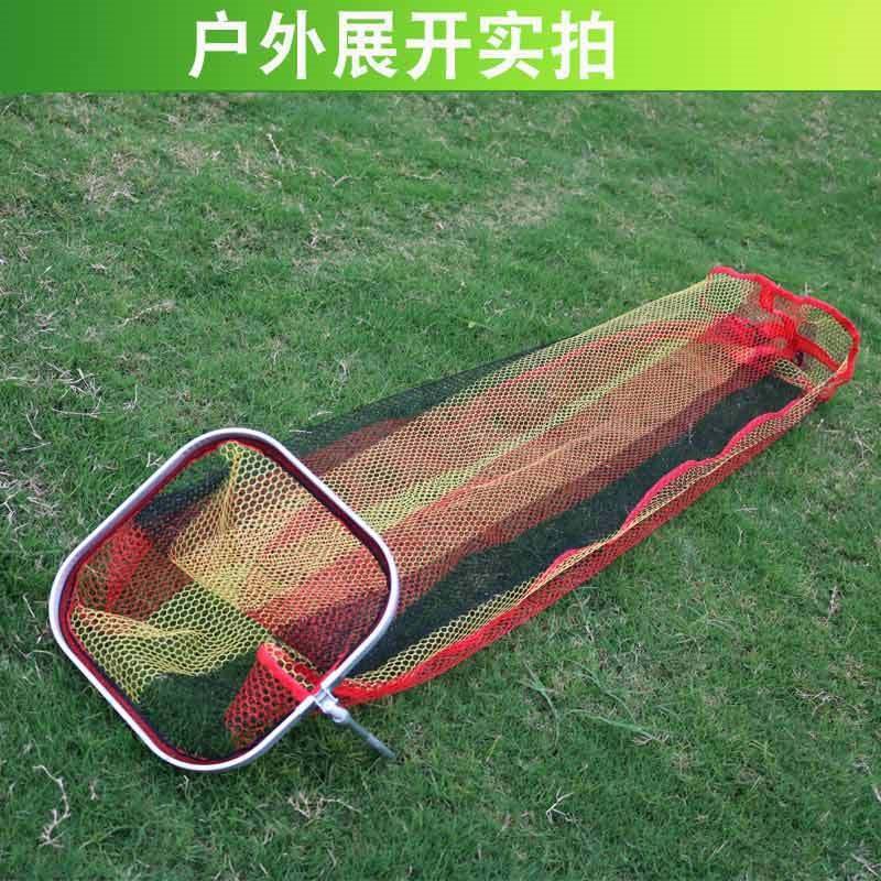 渔护方形钓鱼方鱼护网兜方形鱼护加厚装鱼折叠方鱼护加厚速干鱼网