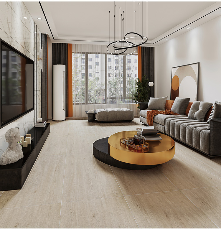 全瓷木纹砖600x1200木纹瓷砖地砖仿实木客厅门店仿木地板仿古地砖