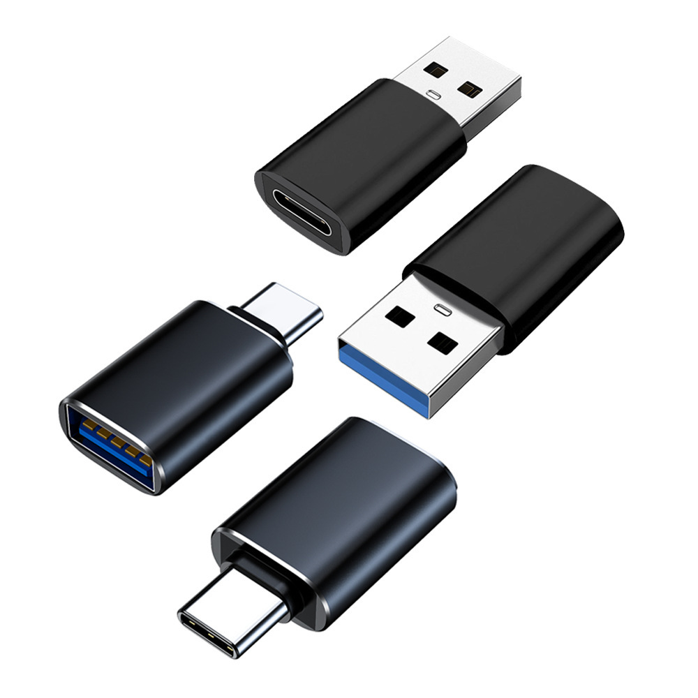 otg转接头Type-c转USB3.0读卡器数据传输支持快充车载U盘转换器