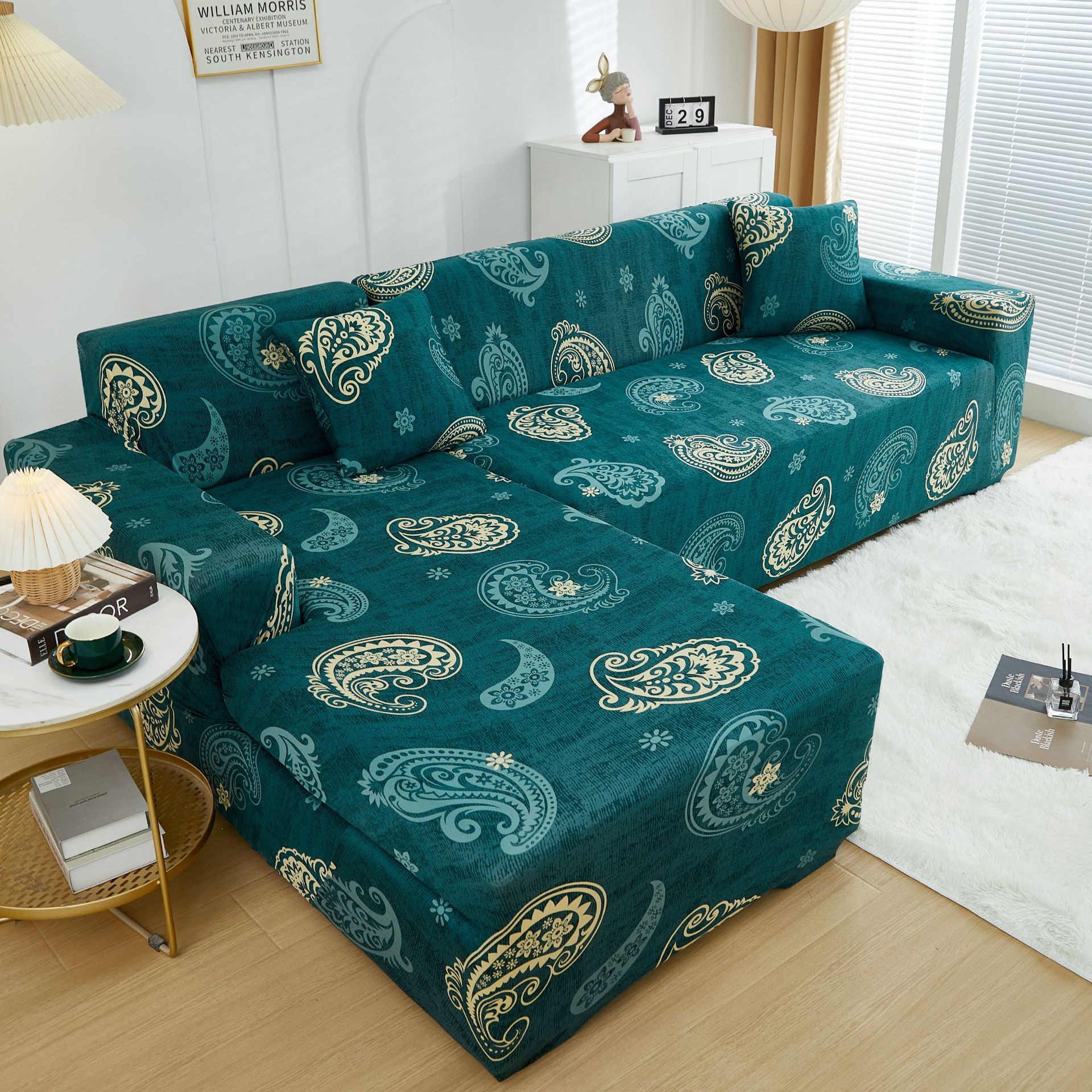 跨境弹力沙发套全包通用型单双三人座家用四季通用沙发罩-阿里巴巴