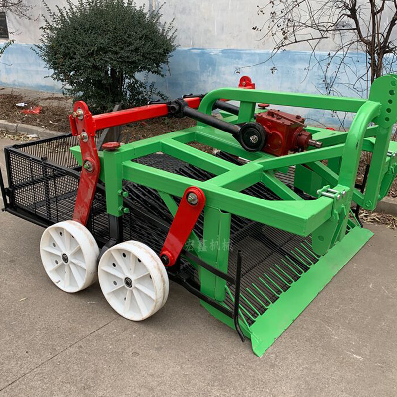 自动捡拾花生摘果机家用震动式花生收获机起红薯机器