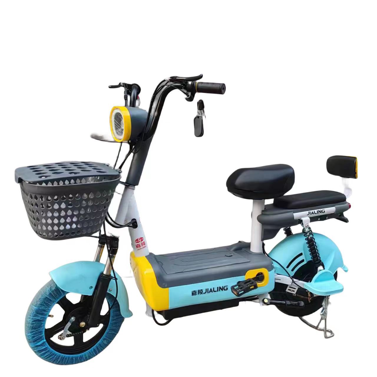 嘉陵电动车雅迪爱玛同款48v新国标踏板助力学生小型电动自行车