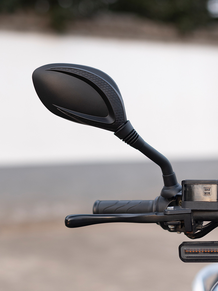 电动车后视镜反光镜通用电瓶三轮摩托车倒后镜倒车镜小圆镜子改装