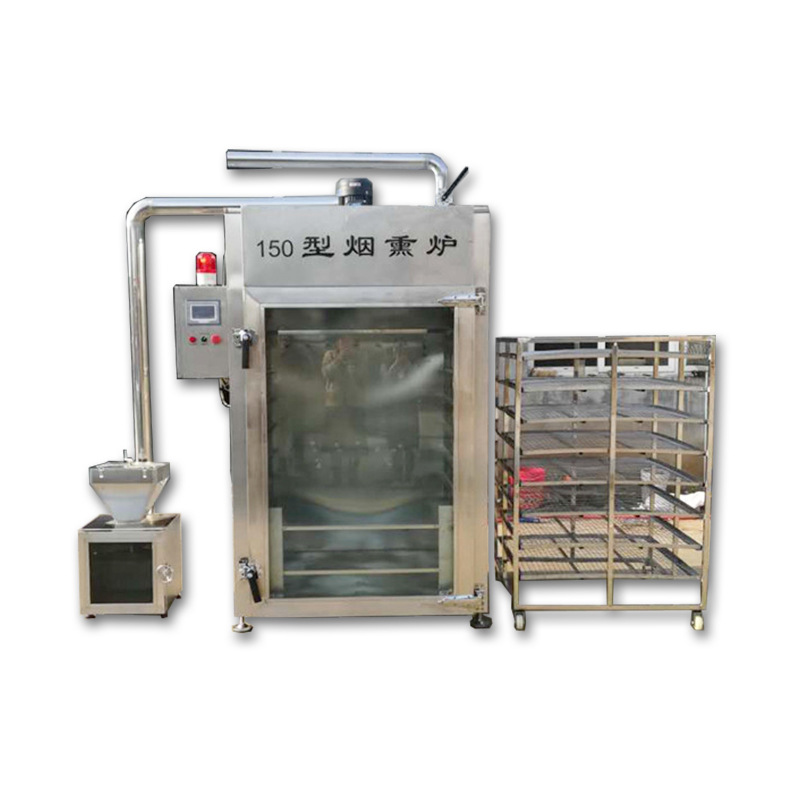 小型猪蹄腊肉烟熏炉 牛干巴蒸熏炉 豆干制品上色设备