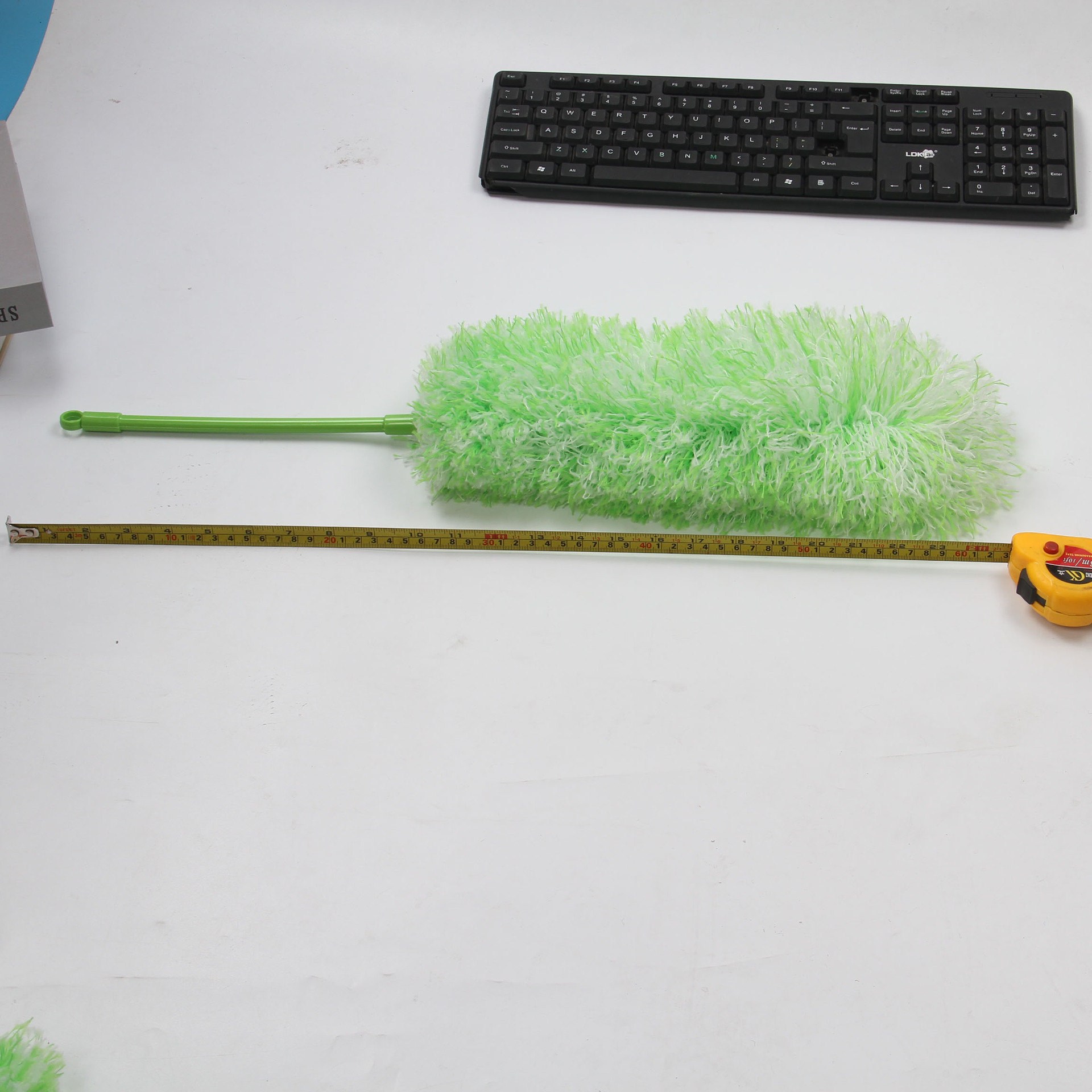 Factory Wholesale Feather Duster Ultra Fine Fiber Dust Remove Brush Dust Sweeping Household Environmental Protection Small White Penholder Cleaning Duster