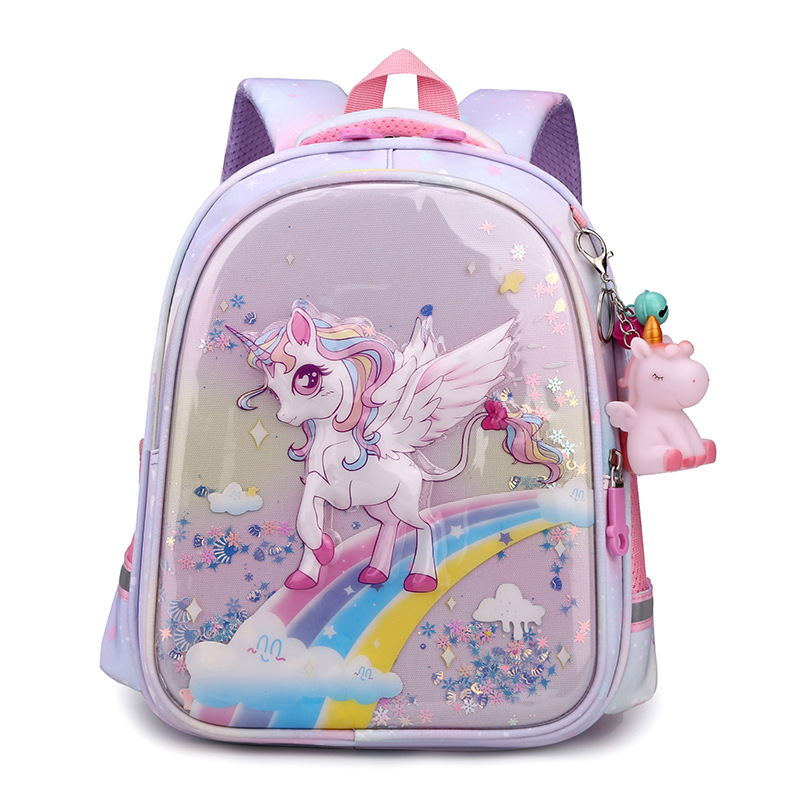 Girls' Schoolbags Hot Sale Quicksand Girls Preschool Children 3 to 6 Years Old Baby Burden Alleviation Backpack