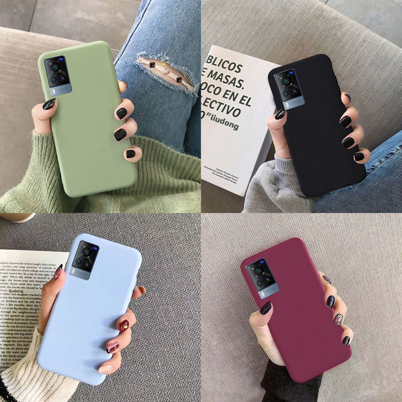 0成交1个适用vivox60手机壳硅胶磨砂全包边网红x60外壳磨砂防摔v2046a