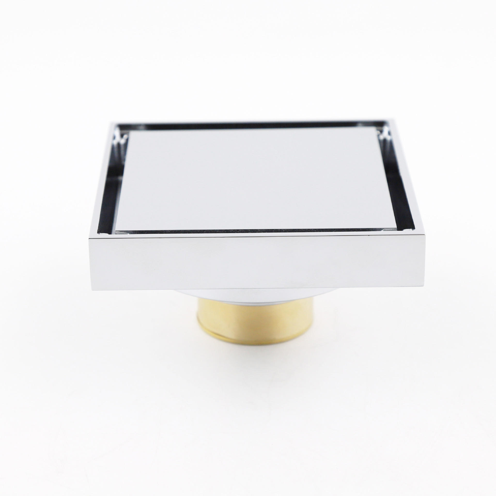 【拿样】厂家直销10x10cm全铜防臭防虫隐形双用地漏快排磁吸地漏