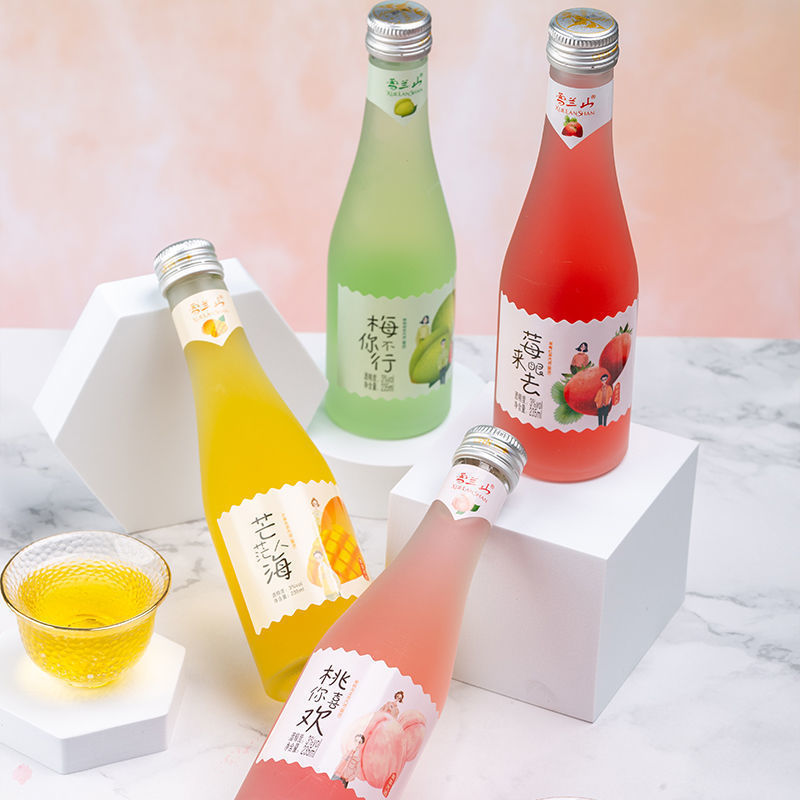 雪兰山女士果味芒茫人海芒果甜型微醺高颜值气酒桃你喜欢蜜桃果酒