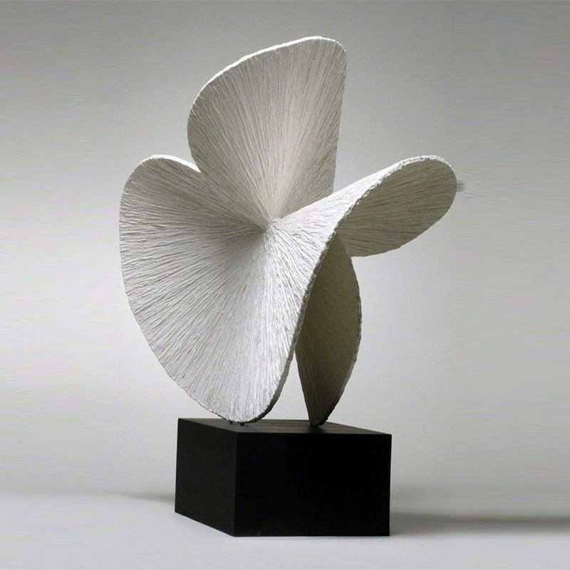 北欧轻奢创意银杏叶样板间客厅电视柜装饰摆件高级感小众家居用品