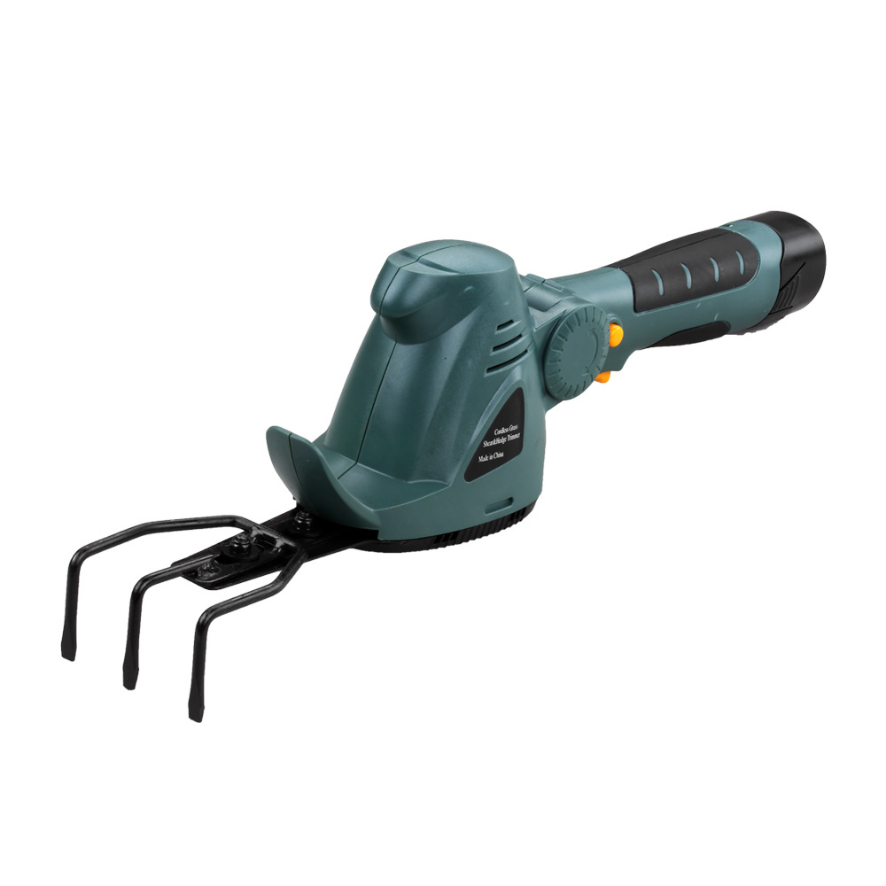 8v电动锄头家用微耕机松土机种菜耕地机翻土机