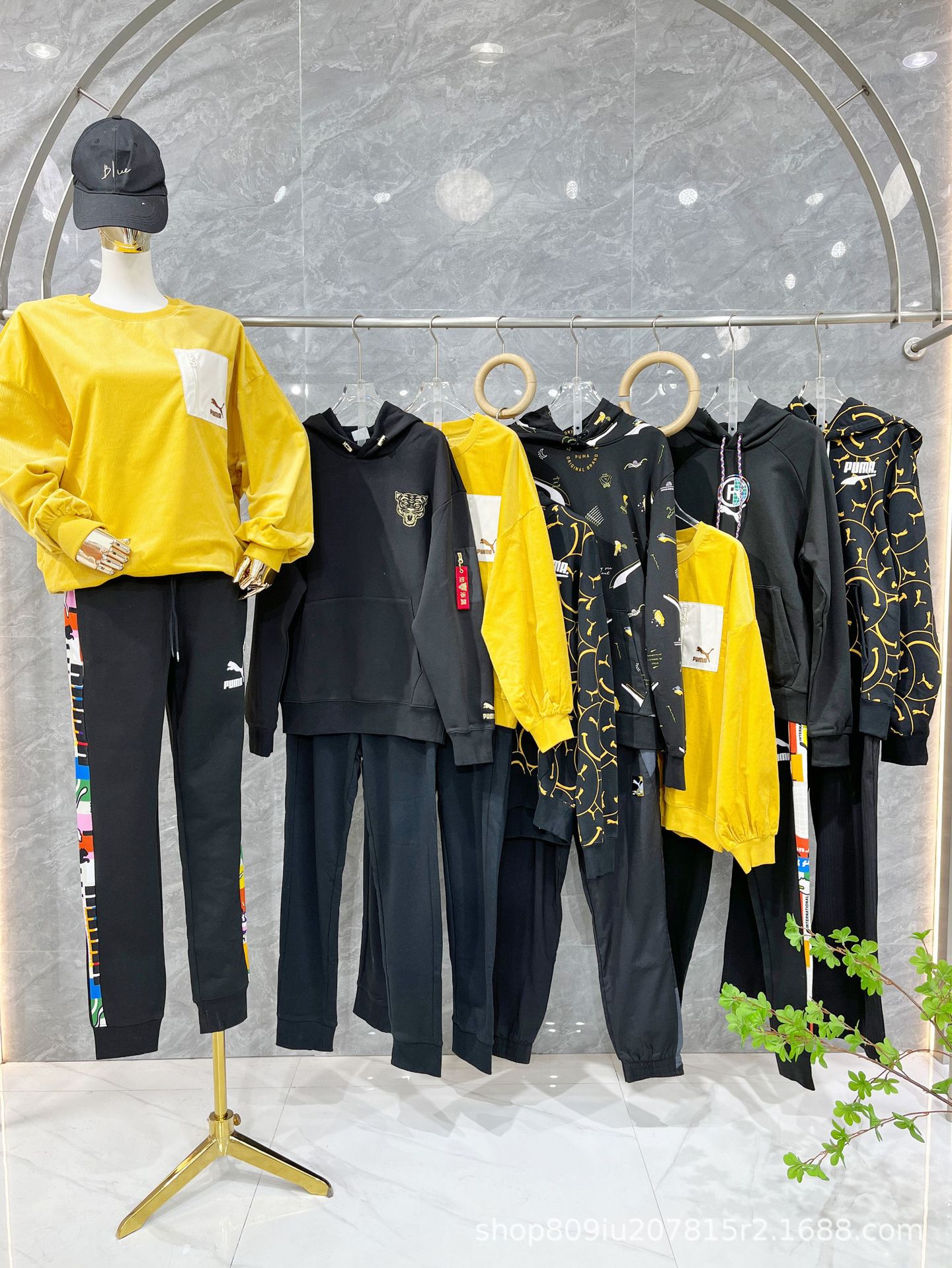 豹子运动服品牌撤柜正品外贸尾单清货春季运动服装潮奥特莱斯货源