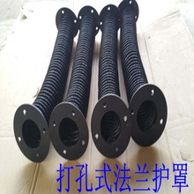 定做挖掘机装载机油缸气缸保护套丝杠防尘罩带拉链圆形缝制伸缩罩