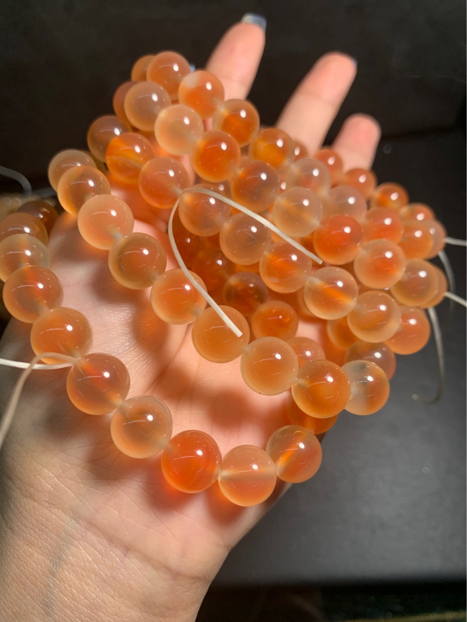 糖心玛瑙手链 糖心玛瑙圆珠手链 男女款批发-阿里巴巴
