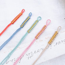 金线平结拉环线圈手工编织常用假拉圈尾线diy手链项链绳配件批发