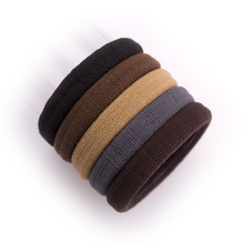 韩版高弹无缝发圈毛巾圈尼龙发圈皮筋厂家直销颜色尺寸支持订单