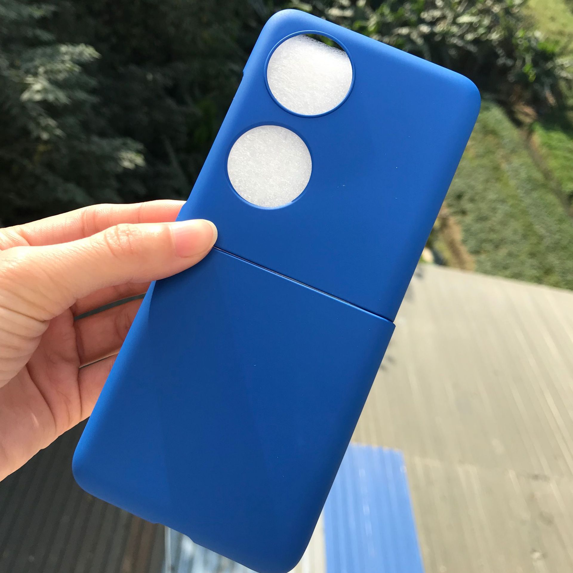 适用华为p50 pocket折叠手机壳 p50宝盒保护套全包简约防摔pc壳