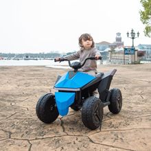 儿童电动摩托沙滩车可充电男女孩宝宝可座人电瓶越野玩具汽车