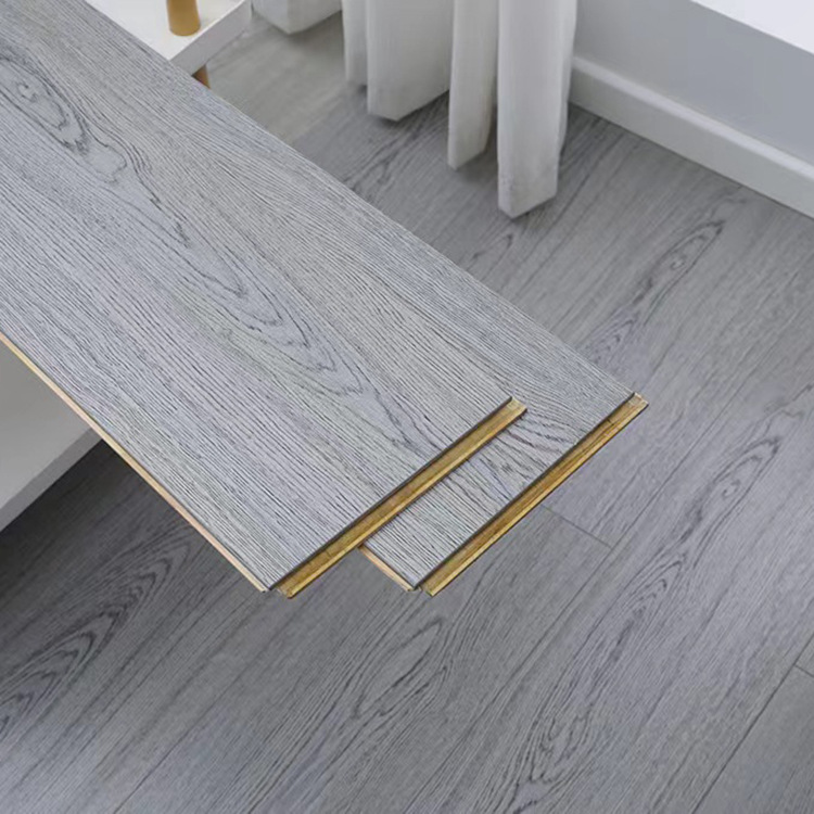 瑞科森林新三层实木地板家用地暖多层锁扣复合地板灰色系地板价格