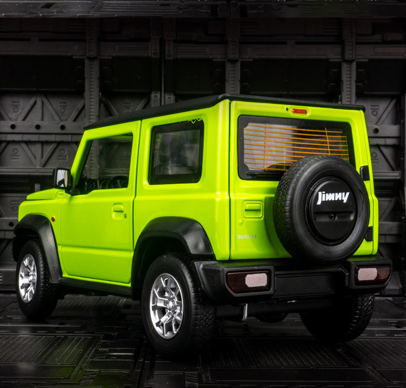 彩珀68271k仿真铃木吉姆尼合金越野车模型金属摆件品收藏玩具批发