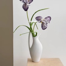鹰嘴壶 现代简约创意造型陶瓷花瓶民宿样板间桌面水养插花装饰品
