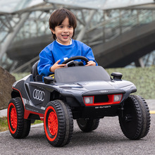 奥迪四轮婴儿宝宝儿童电动汽车越野车遥控童车玩具车可坐人cars