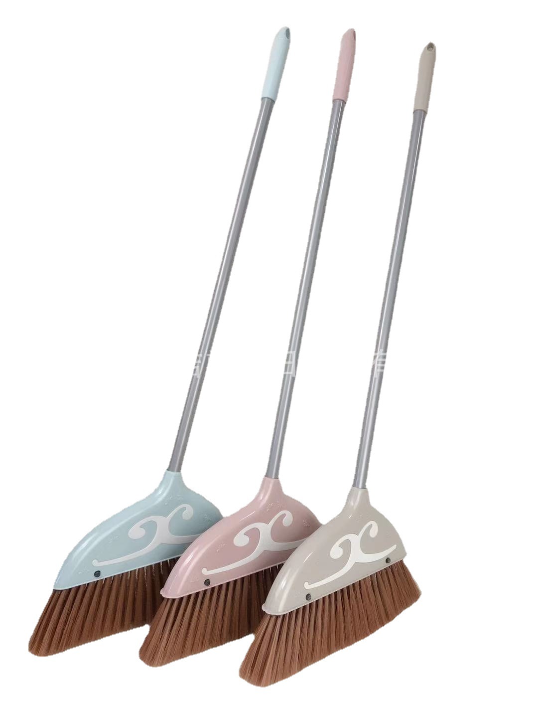 厂家直销塑料扫把软毛金属杆家用清洁扫帚2008家庭办公清洁扫把